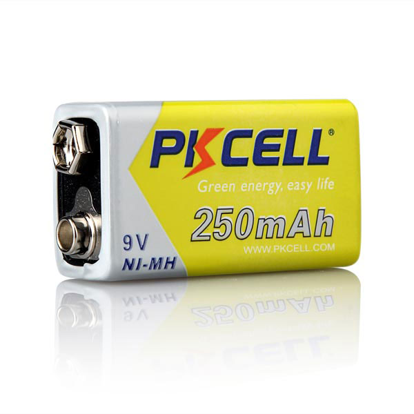 L6] Batteria ricaricabile PKCELL 9V – Amplicord